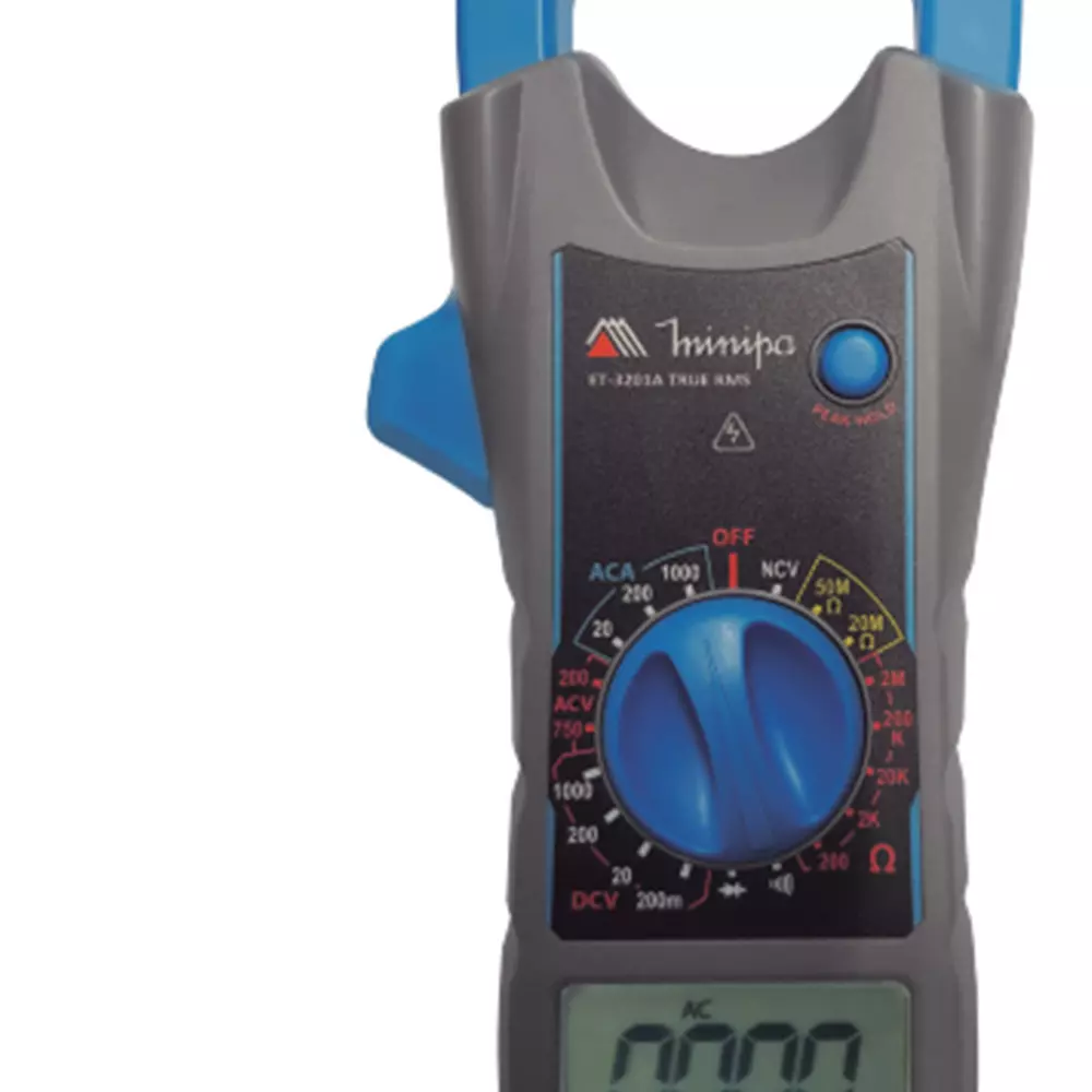 Alicate Amperímetro Digital ET-3201A Minipa